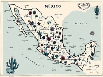 carte Mexique